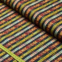 Tecido Estampado Para Patchwork - Noir 4 (0,50x1,50)