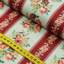 Tecido Estampado para Patchwork - Nordic Spring : Listrado Compose Verde (0,50X1,40) Tecido Estampado para Patchwork - Nordic Spring : Listrado Compose Verde (0,50X1,40)