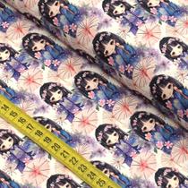 Tecido Estampado para Patchwork - Oriente Adorável 1 (0,50x1,50) Tecido Estampado para Patchwork - Oriente Adorável 1 (0,50x1,50)