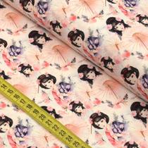 Tecido Estampado para Patchwork - Oriente Adorável 4 (0,50x1,50) Tecido Estampado para Patchwork - Oriente Adorável 4 (0,50x1,50)