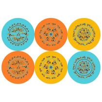 Tecido Estampado para Patchwork - Oriente Divino Arranjo: Pratos (0,95x1,40) Tecido Estampado para Patchwork - Oriente Divino Arranjo: Pratos (0,95x1,40)