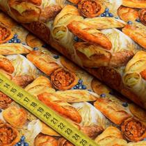 Tecido Estampado para Patchwork - Padoca 1 (0,50x1,40) Tecido Estampado para Patchwork - Padoca 1 (0,50x1,40)