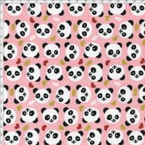 Tecido Estampado para Patchwork - Pandas Baby Cor 2080 (0,50x1,40)