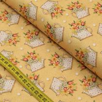 Tecido Estampado para Patchwork - Picnic : Regadores (0,50x1,40)