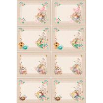 Tecido Estampado Para Patchwork - Poesia Dos Pássaros : Jogo Americano (0,50x1,40)