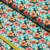 Tecido Estampado Para Patchwork - Prima 2 (0,50x1,50)