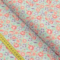 Tecido Estampado para Patchwork - Primavera: Meu Jardim Lilás (0,50x1,40) Tecido Estampado para Patchwork - Primavera: Meu Jardim Lilás (0,50x1,40)