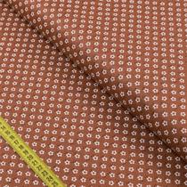 Tecido Estampado para Patchwork - Primavera: Mini Primavera Vinho (0,50x1,40)