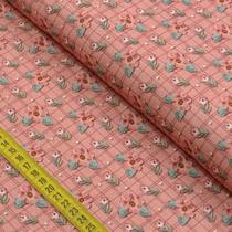 Tecido Estampado para Patchwork - Requinte: Mini Floral Sweet Rôse (0,50X1,40) Tecido Estampado para Patchwork - Requinte: Mini Floral Sweet Rôse (0,50X1,40)