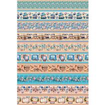 Tecido Estampado para Patchwork - Saint Tropez Joana Borga : Barrados De Faixas (0,50x1,40) Tecido Estampado para Patchwork - Saint Tropez Joana Borga : Barrados De Faixas (0,50x1,40)