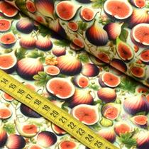 Tecido Estampado para Patchwork - Salada de Frutas : Figo (0,50x1,50) Tecido Estampado para Patchwork - Salada de Frutas : Figo (0,50x1,50)