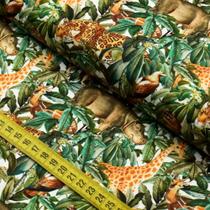 Tecido Estampado Para Patchwork - Savannah : Animals Compose (0,50x1,40) Tecido Estampado Para Patchwork - Savannah : Animals Compose (0,50x1,40)