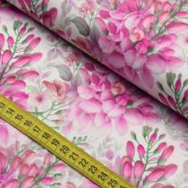 Tecido Estampado para Patchwork - Secret Garden : Floral Glicinias (0,50x1,40) Tecido Estampado para Patchwork - Secret Garden : Floral Glicinias (0,50x1,40)