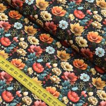 Tecido Estampado para Patchwork - Small Floral 1 (0,50x1,40) Tecido Estampado para Patchwork - Small Floral 1 (0,50x1,40)
