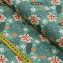 Tecido Estampado para Patchwork - Summer Fresh : Folhagem (0,50x1,40)