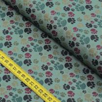 Tecido Estampado para Patchwork - TBT Gatinhos Country : Mini Patinhas (0,50x1,40) Tecido Estampado para Patchwork - TBT Gatinhos Country : Mini Patinhas (0,50x1,40)