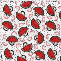 Tecido Estampado para Patchwork - Turma da Mônica: Magali Gulosa (0,50x1,40) Tecido Estampado para Patchwork - Turma da Mônica: Magali Gulosa (0,50x1,40)