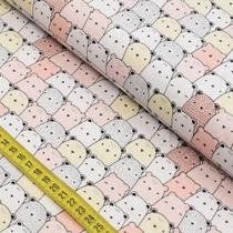 Tecido Estampado para Patchwork - Ursinhos Cor 2496 (0,50x1,50) Tecido Estampado para Patchwork - Ursinhos Cor 2496 (0,50x1,50)