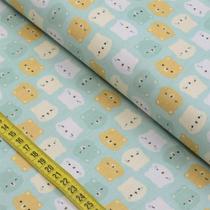 Tecido Estampado para Patchwork - Ursinhos Cor 2501 (0,50x1,50)