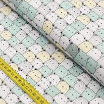 Tecido Estampado para Patchwork - Ursinhos Cor 2502 (0,50x1,40)