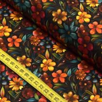 Tecido Estampado Para Patchwork - Velour 4 (0,50x1,50)