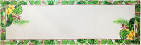 Tecido Estampado Para Trilho de Mesa Plantas e Flores