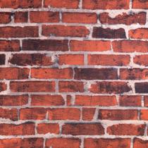 Tecido Estampado Tijolo Barro 1,50m Para Fundo Festa e Fotográfico Tecido Estampado Tijolo Barro 1,50m Para Fundo Festa e Fotográfico