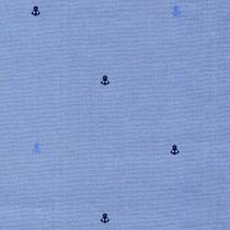 Tecido Fast Patch Termodinâmico 24x35cm - Estampado Mini Âncora Azul Tecido Fast Patch Termodinâmico 24x35cm - Estampado Mini Âncora Azul