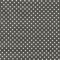 Tecido Fast Patch Termodinâmico 24x35cm - Poá Cinza Lunar e Branco Tecido Fast Patch Termodinâmico 24x35cm - Poá Cinza Lunar e Branco