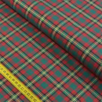Tecido Fio Tinto para Patchwork - Natal: Xadrez Dourado 1022 (0,50X1,40) Tecido Fio Tinto para Patchwork - Natal: Xadrez Dourado 1022 (0,50X1,40)