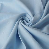 Tecido Flanela Cueiro Infantil Lisa Para Bebê ul Claro