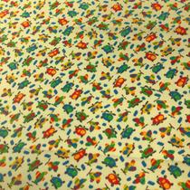 Tecido Flanela Estampada 100% Algodão Avião