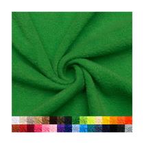 Tecido Fleece 100% Poliéster Verde Kelly 15 jardas