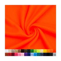 Tecido Fleece Laranja Neon 15 Jardas 100% Poliéster Tecido Fleece Laranja Neon 15 Jardas 100% Poliéster