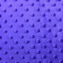 Tecido fleece plush com bolinhas em relevo, macio, 152 cm de largura, roxo Tecido fleece plush com bolinhas em relevo, macio, 152 cm de largura, roxo