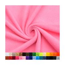Tecido Fleece Rosa Chiclete 15 Jardas 152 cm de Largura Tecido Fleece Rosa Chiclete 15 Jardas 152 cm de Largura