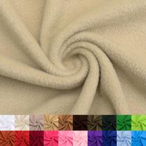 Tecido Fleece Taupe 100% Poliéster Rolo de 20 Jardas 152 cm Tecido Fleece Taupe 100% Poliéster Rolo de 20 Jardas 152 cm