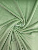 Tecido Fleece Verde Bebê 1.00 mt x 1.50 mt