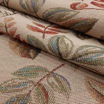 Tecido Gobelin Rústico Floral para Estofados Cor 05 - O Metro