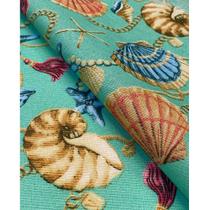 Tecido Gorgurinho Fundo do Mar Verde - 1,50m de Largura
