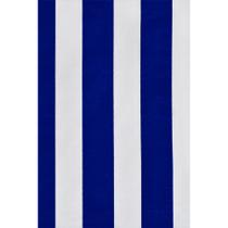 Tecido Gorgurinho Listrado Azul Royal e Branco - 1,50m de Largura Tecido Gorgurinho Listrado Azul Royal e Branco - 1,50m de Largura