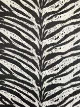 Tecido Gorgurinho Zebra Preto e Branco - 1,50m de Largura Tecido Gorgurinho Zebra Preto e Branco - 1,50m de Largura