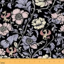 Tecido Homewish Peony Fantasy Dragon Animal Flanela 2m Tecido Homewish Peony Fantasy Dragon Animal Flanela 2m