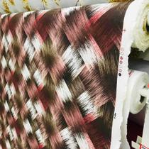 Tecido Impermeável Acqua Linea Artistic Marsala - 1,40m de Largura