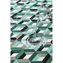 Tecido Impermeável Acqua Linea Geometric Esmeralda - 1,40m de Largura Tecido Impermeável Acqua Linea Geometric Esmeralda - 1,40m de Largura