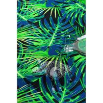 Tecido Impermeável Acqua Linea Selva Azul - 1,40m de Largura Tecido Impermeável Acqua Linea Selva Azul - 1,40m de Largura