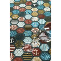 Tecido Impermeável Acqua Linea Turquesa Náutico - 1,40m de Largura