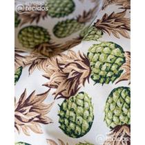 Tecido Impermeável Acqua Mene Abacaxi Verde - 1,40m de Largura Tecido Impermeável Acqua Mene Abacaxi Verde - 1,40m de Largura