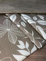 Tecido Impermeável Belize Folhas de Outono Fundo Caqui Estampa Digital 1metroX140c Tecido Impermeável Belize Folhas de Outono Fundo Caqui Estampa Digital 1metroX140c