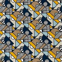 Tecido Impermeável Ecotec Abstrato Árabe - 1,40m de Largura Tecido Impermeável Ecotec Abstrato Árabe - 1,40m de Largura